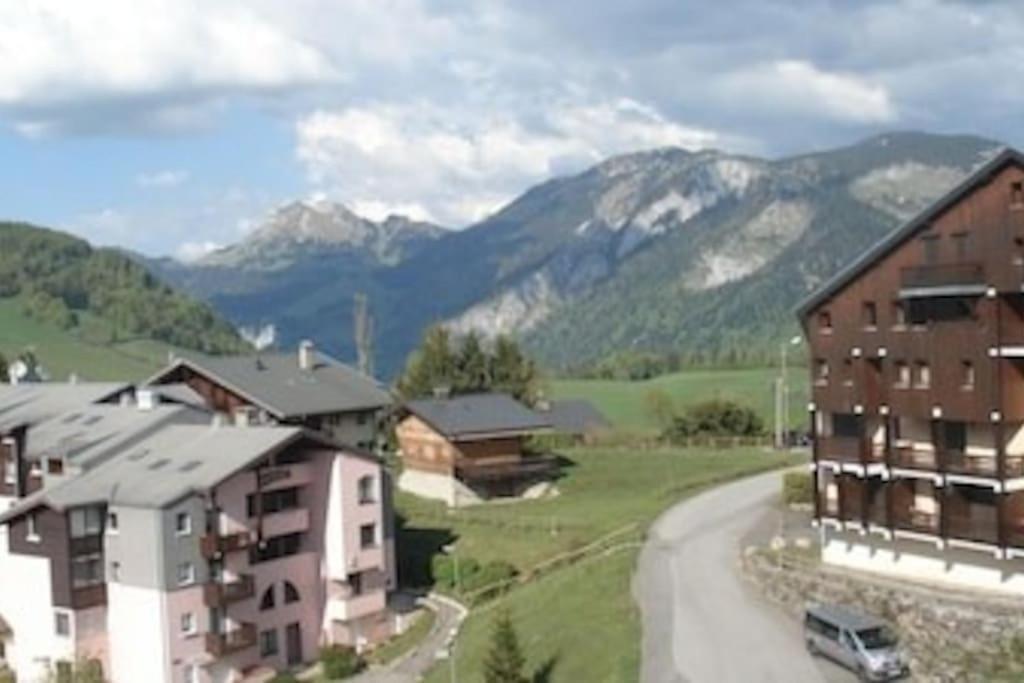 Appartement Montagne La Vallee Verte Coeur Station Hirmentaz Bellevaux Kültér fotó